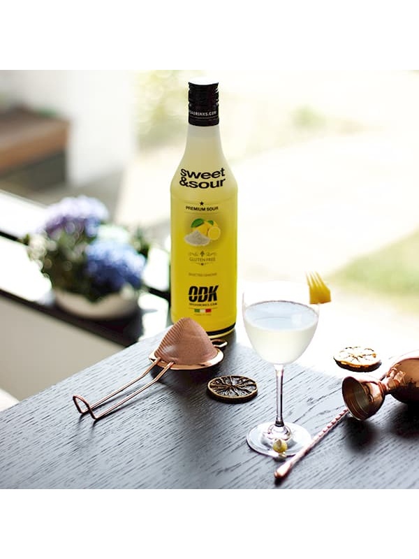 Концентрат «Лимон Сауэр» на основе сока лимона ODK;пластик;0,75л;D=65,H=305мм