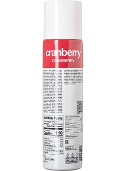 Концентрат «Клюква» фруктовый ODK;пластик;0,75л;D=65,H=280мм