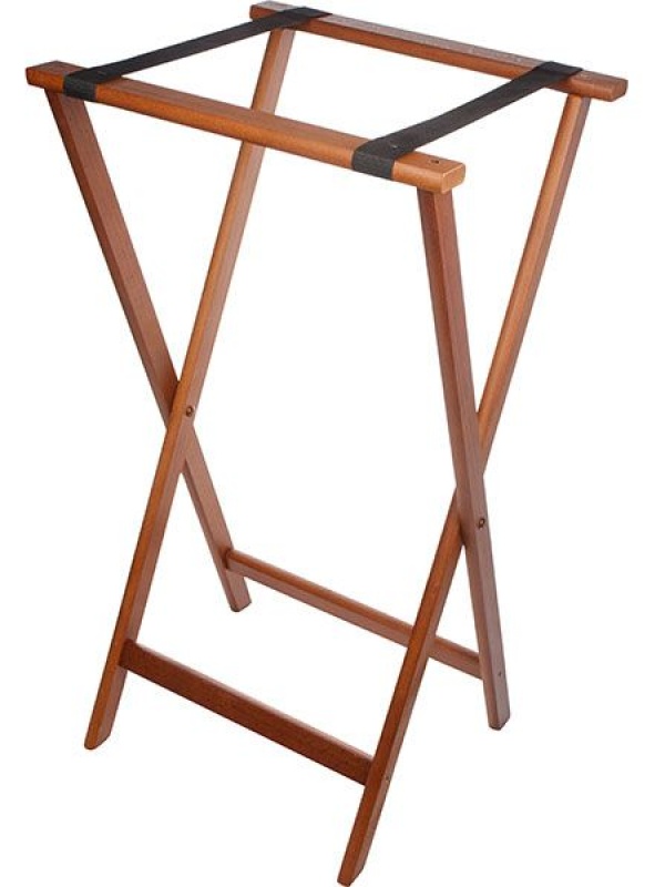 Подставка напольная для подносов;бук;,H=83,L=47,B=43см;коричнев.