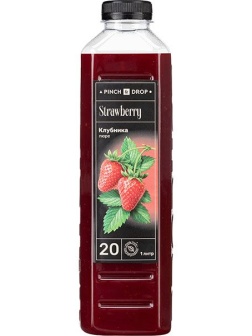 Пюре «Клубника» фруктовое Pinch&Drop;пластик;1л;D=7,H=26см