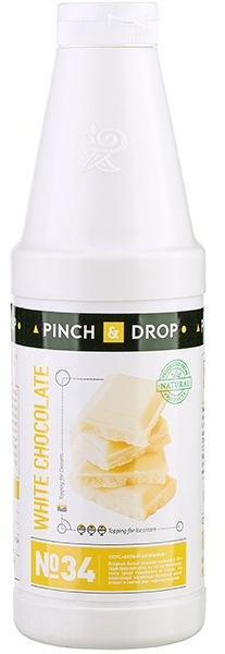 Топпинг «Белый шоколад» Pinch&Drop 1 кг;пластик;D=8,H=26см
