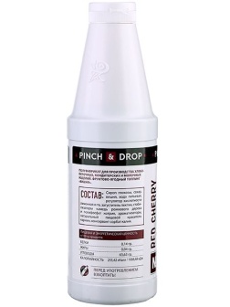 Топпинг «Вишня» Pinch&Drop 1 кг;пластик;D=8,H=26см
