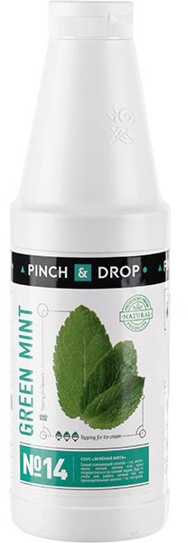 Топпинг «Зеленая мята» Pinch&Drop 1 кг;пластик;D=8,H=26см