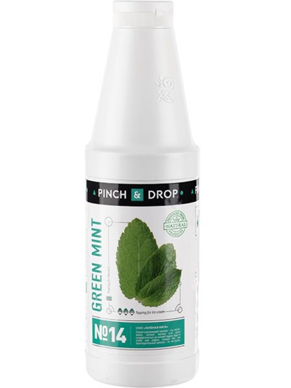 Топпинг «Зеленая мята» Pinch&Drop 1 кг;пластик;D=8,H=26см