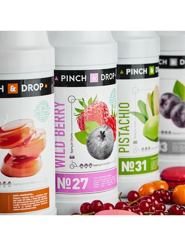 Топпинг «Киви» Pinch&Drop 1 кг;пластик;D=8,H=26см