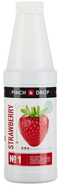 Топпинг «Клубника» Pinch&Drop 1 кг;пластик;D=8,H=26см