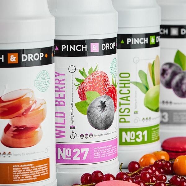 Топпинг «Черника» Pinch&Drop 1 кг;пластик;D=8,H=26см