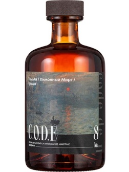 Кордиал «Тимьян / Лимонный Мирт / Груша» C.O.D.E;стекло;0,5л;D=7,H=18см