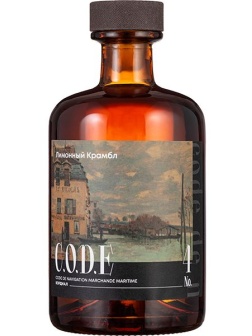 Кордиал «Лимонный Крамбл» C.O.D.E;стекло;0,5л;D=7,H=18см