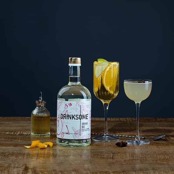 Напиток безалкогольный «Оранж сек»;стекло;0,7л;D=88,H=224мм