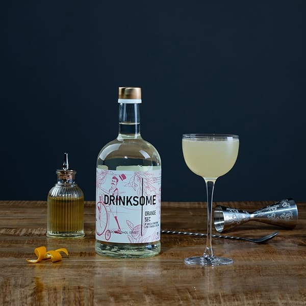 Напиток безалкогольный «Оранж сек»;стекло;0,7л;D=88,H=224мм