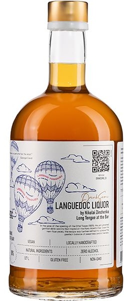 Напиток безалкогольный «Лангедок ликер»;стекло;0,7л;D=88,H=224мм