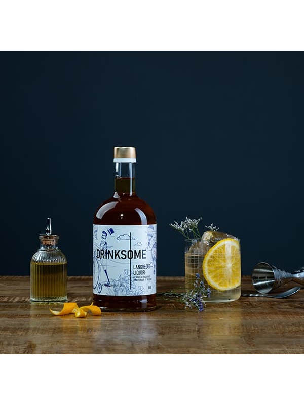 Напиток безалкогольный «Лангедок ликер»;стекло;0,7л;D=88,H=224мм