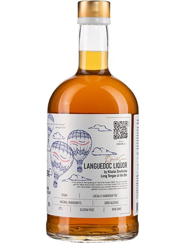 Напиток безалкогольный «Лангедок ликер»;стекло;0,7л;D=88,H=224мм