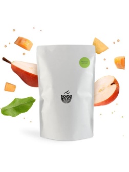 Смесь сухая для приготовления напитков «Дыня-груша» для молочных коктейлей 500г;картон,пластик;,H=25