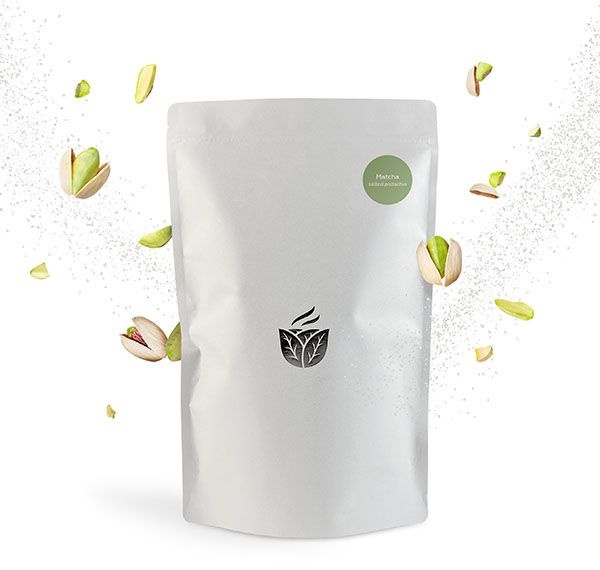 Смесь сухая для приготовления напитков «Соленая фисташка» для матчи латте 500г;картон,пластик;,H=25,