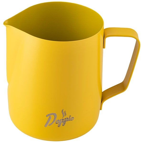 Питчер;сталь нерж.;0,6л;D=8,H=11см;желт.