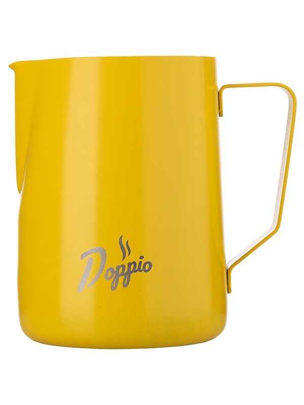 Питчер;сталь нерж.;1л;D=89,H=141мм;желт.