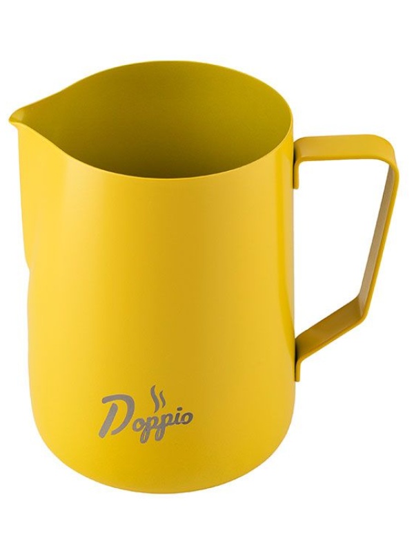 Питчер;сталь нерж.;1л;D=89,H=141мм;желт.