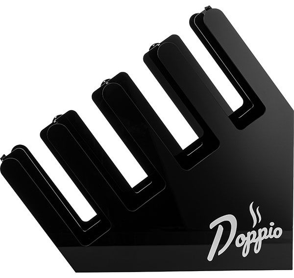 Диспенсер для стаканов 8 секций;пластик;,H=47,L=23,B=48см;черный