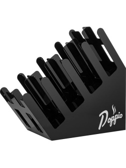 Диспенсер для стаканов 8 секций;пластик;,H=47,L=23,B=48см;черный