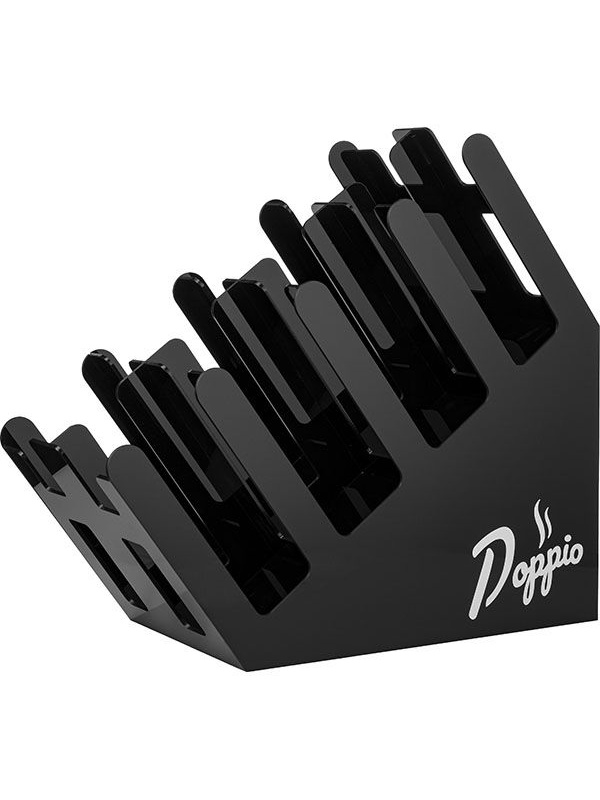 Диспенсер для стаканов 8 секций;пластик;,H=47,L=23,B=48см;черный