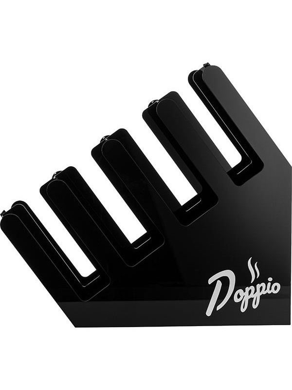 Диспенсер для стаканов 8 секций;пластик;,H=47,L=23,B=48см;черный