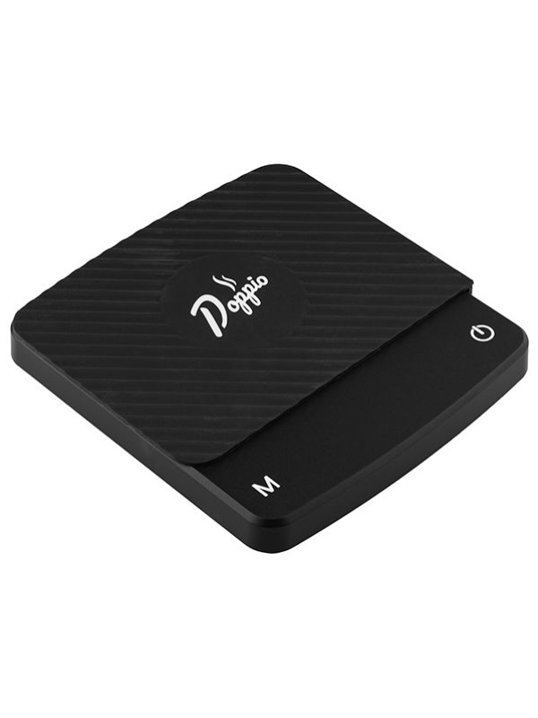 Весы для кофе (до 2 кг с точностью до 0,1 г);пластик;,H=20,L=128,B=118мм;черный