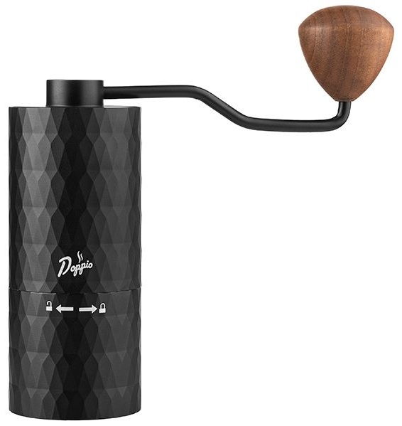 Кофемолка ручная (45г кофе);сталь нерж.;D=59,H=146мм;черный