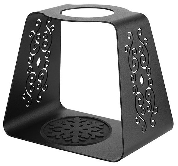 Дрип-станция для пуровер и аэропресса;сталь;D=70,H=165,B=190мм;черный