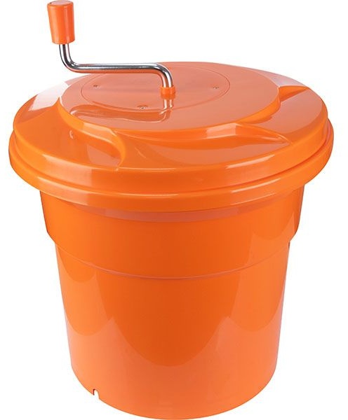 Центрифуга для сушки зелени;пластик;25л;D=41,5,H=40см;оранжев.