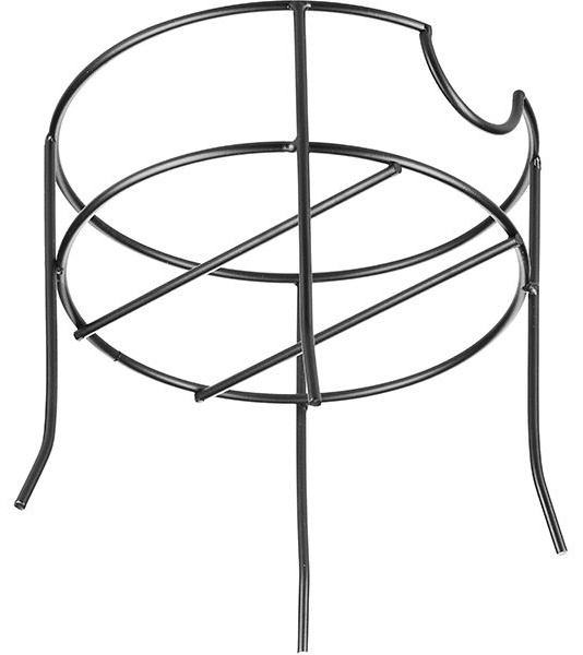 Подставка для  емкости с краном;металл;D=19,5,H=18,5см;черный