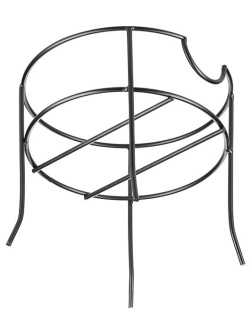 Подставка для  емкости с краном;металл;D=19,5,H=18,5см;черный
