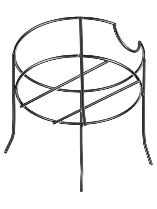 Подставка для  емкости с краном;металл;D=19,5,H=18,5см;черный