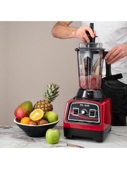 Блендер «CB-986»;пластик;2,5л;,H=53,5,L=28,B=27,5см;1,3Квт;красный,черный