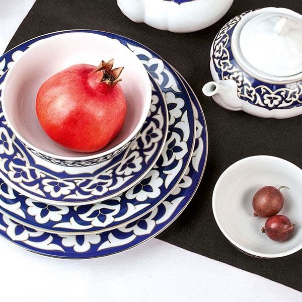 Пиала для чая «Восток»;фарфор;150мл;D=11,H=5см;синий