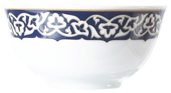 Пиала для чая «Восток»;фарфор;150мл;D=11,H=5см;синий