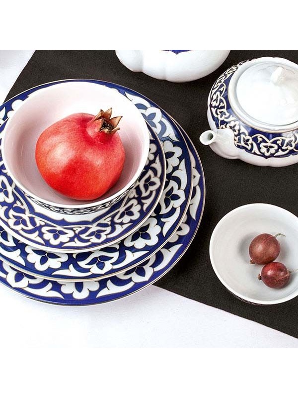 Пиала для чая «Восток»;фарфор;150мл;D=11,H=5см;синий