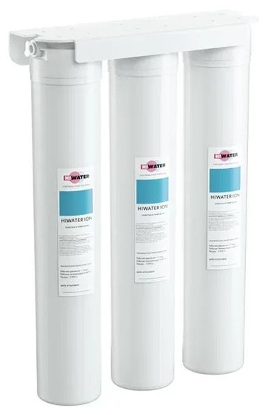 Фильтр для воды «ION X3» (ресурс 10 000 л);полипроп.;,H=47,L=20,B=9см;белый