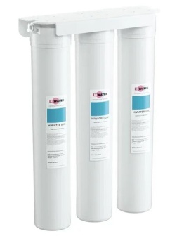 Фильтр для воды «ION X3» (ресурс 10 000 л);полипроп.;,H=47,L=20,B=9см;белый