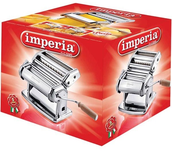 Машинка д/приготовления пасты «Империя»;сталь нерж.;,H=13,L=19,5,B=12см;металлич.