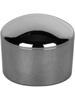 Крышка-заглушка д/сифона;алюмин.;D=25,H=25мм;металлич.