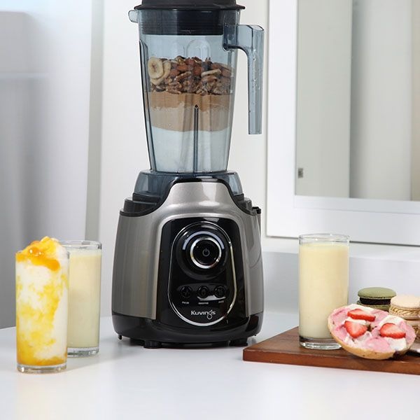 Блендер «KPB-351»;металл;1,6л;,H=51,7,L=21,3,B=23,7см;1,7Квт;металлич.,черный