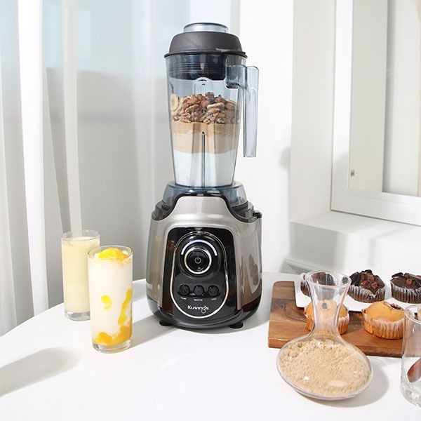 Блендер «KPB-351»;металл;1,6л;,H=51,7,L=21,3,B=23,7см;1,7Квт;металлич.,черный