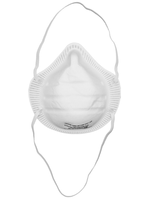 Полумаска фильтрующая формованная , модель 