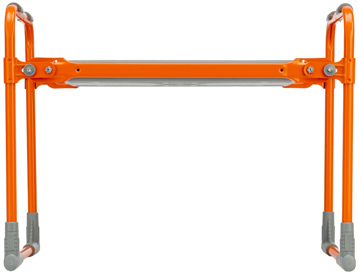 Скамейка садовая Nika, оранжевая, Россия