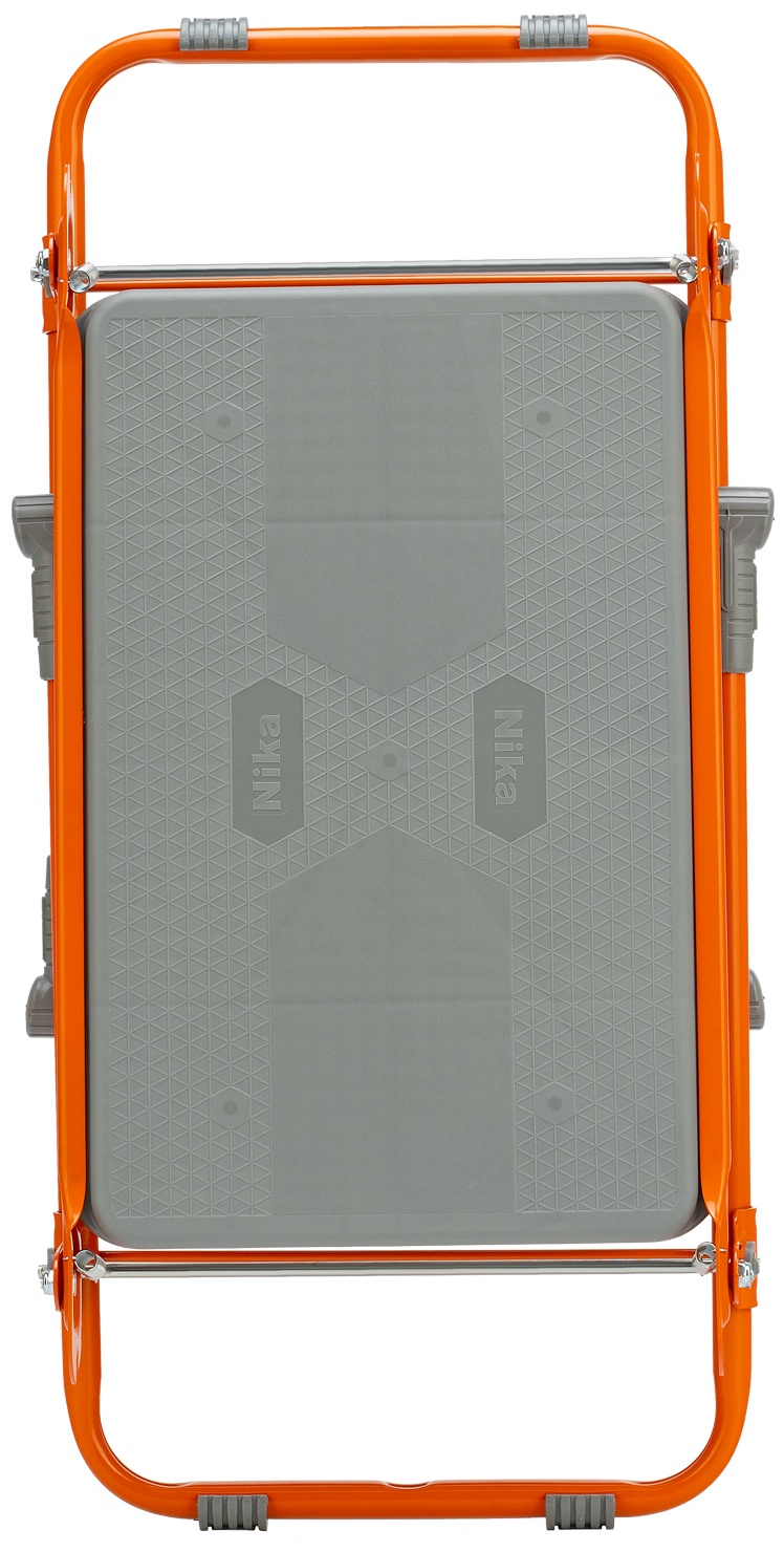 Скамейка садовая Nika, оранжевая, Россия