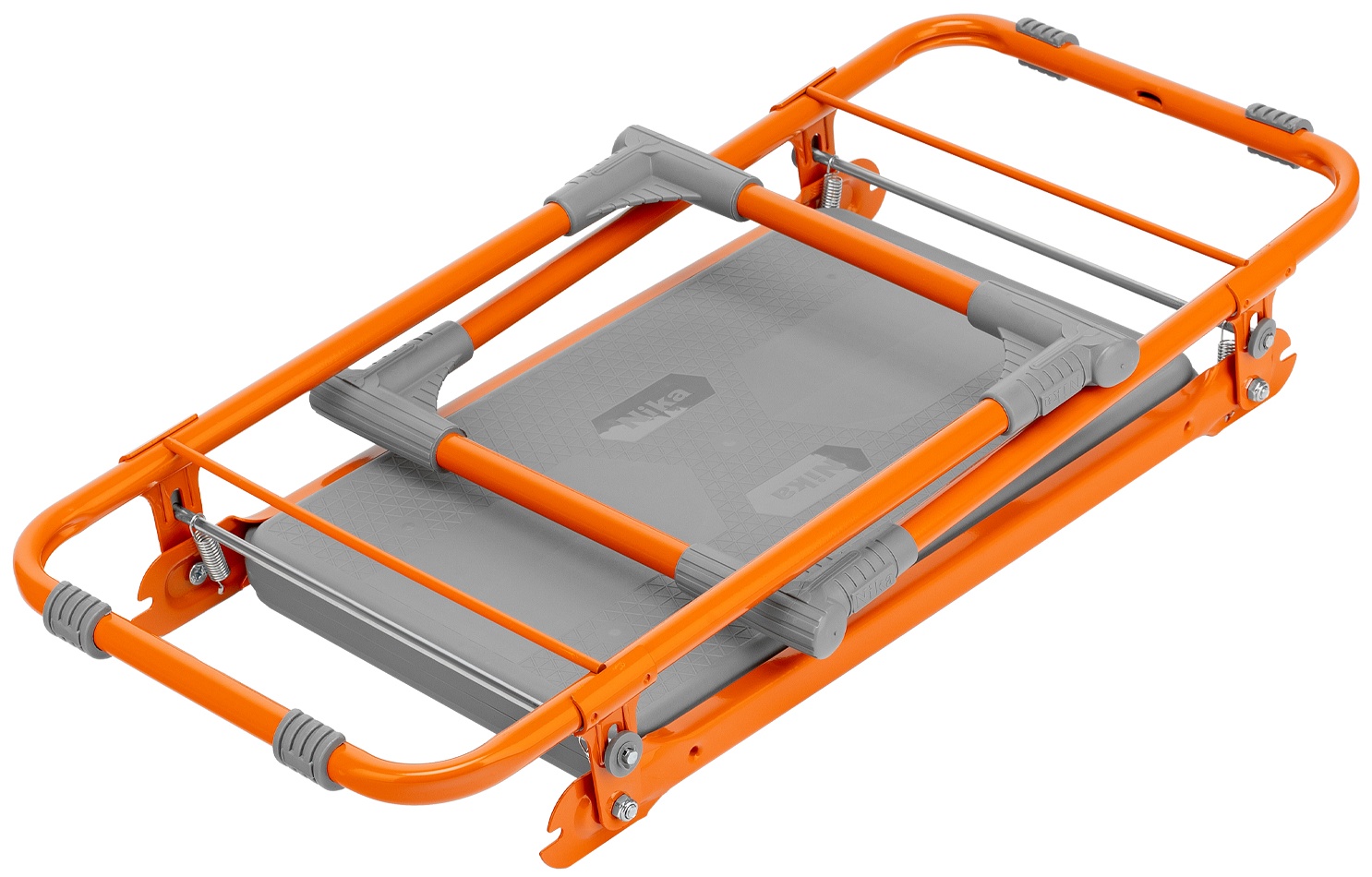 Скамейка садовая Nika, оранжевая, Россия