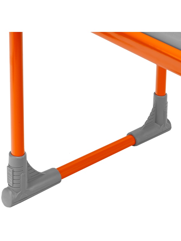 Скамейка садовая Nika, оранжевая, Россия