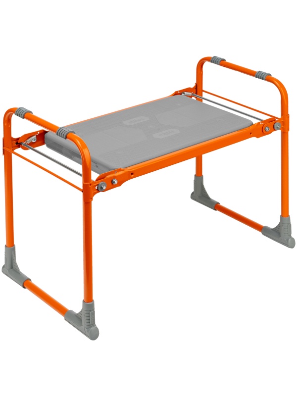 Скамейка садовая Nika, оранжевая, Россия